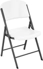 Lifetime 22804 Classic Commercial - Silla Plegable (Granito Blanco, 1 Unidad)