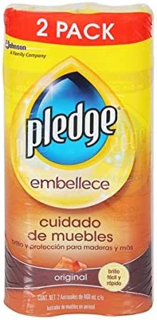 Limpiador de Maderas Pledge 2 pzas de 460 ml