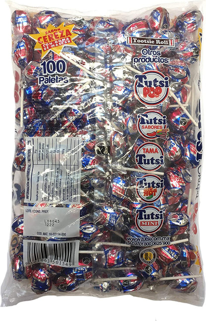Tutsi Pop Paleta de Caramelo Macizo