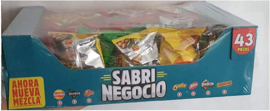 SABRITAS- 43 PIEZAS BOTANA SURTIDA