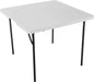 Lifetime 280228 Mesa Cuadrada Plegable de 37 Pulgadas