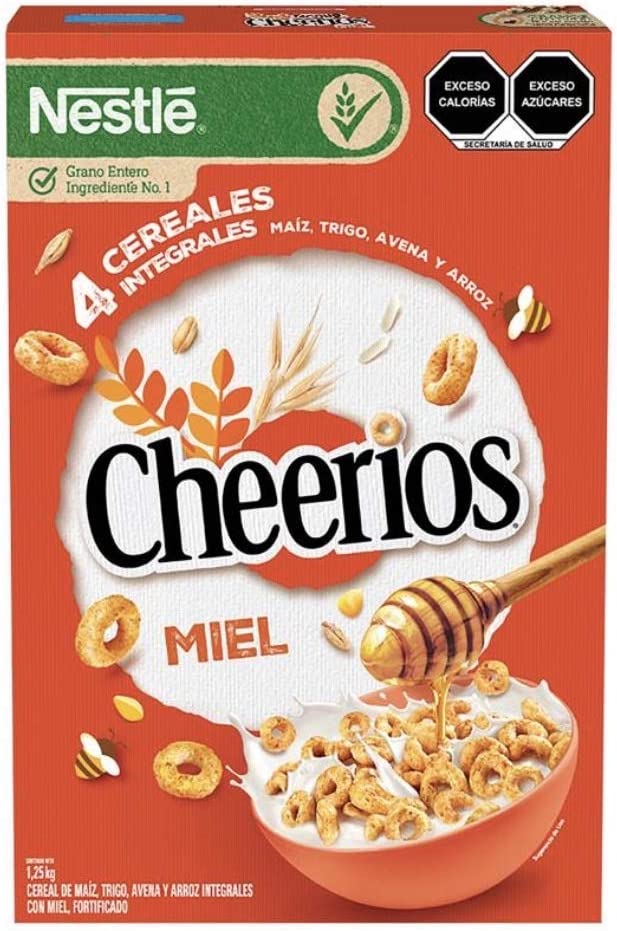 CEREAL CHEERIOS NESTLE CAJA GRANDE DE 1.2KG DESAYUNO SALUDABLE