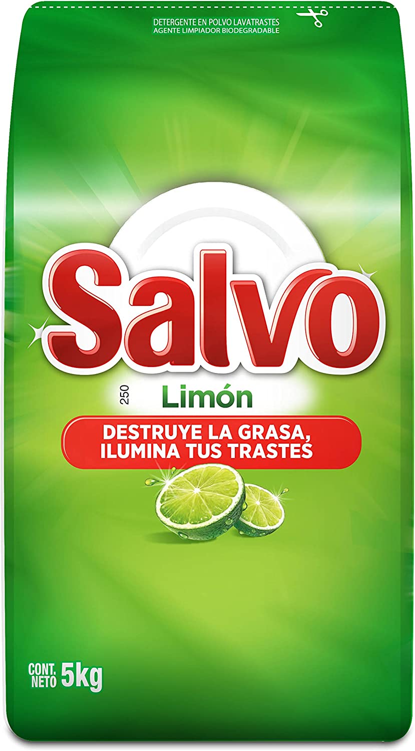 Salvo Limón Lavatrastes Polvo 5000 g
